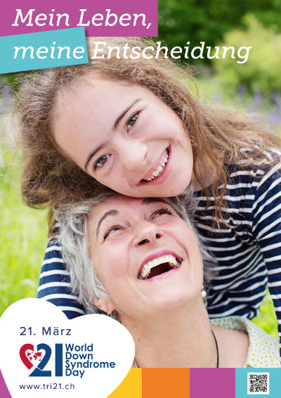 Plakataktion 2020 'Mein Leben, meine Entscheidung'