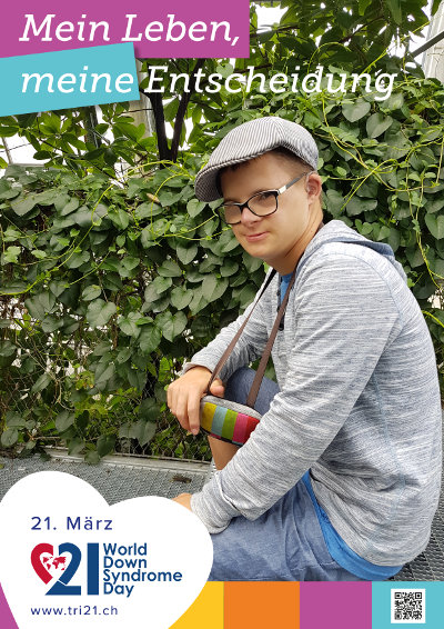 Plakataktion 2020 'Mein Leben, meine Entscheidung'