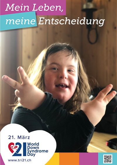 Plakataktion 2020 'Mein Leben, meine Entscheidung'