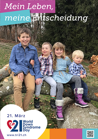 Plakataktion 2020 'Mein Leben, meine Entscheidung'