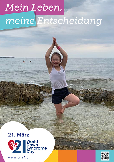 Plakataktion 2020 'Mein Leben, meine Entscheidung'