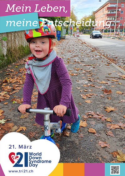 Plakataktion 2020 'Mein Leben, meine Entscheidung'