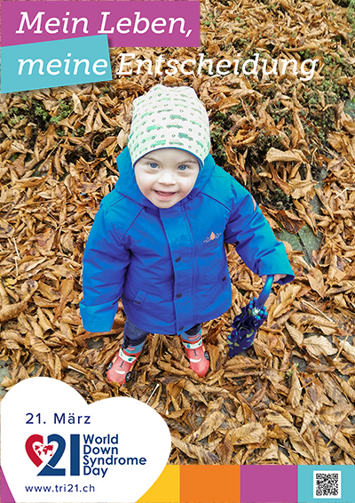 Plakataktion 2020 'Mein Leben, meine Entscheidung'