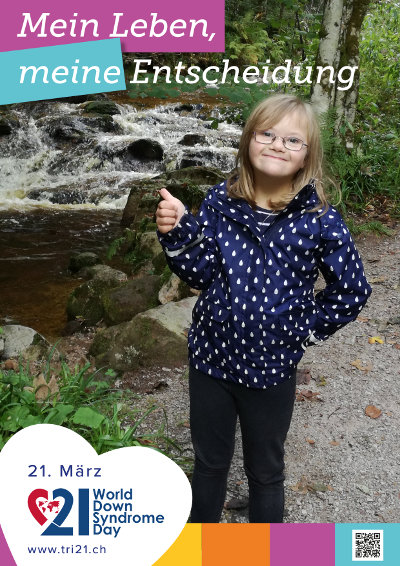 Plakataktion 2020 'Mein Leben, meine Entscheidung'