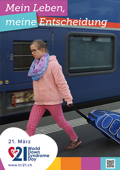 Plakataktion 2020 'Mein Leben, meine Entscheidung'