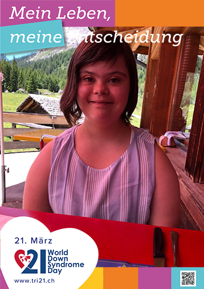 Plakataktion 2020 'Mein Leben, meine Entscheidung'