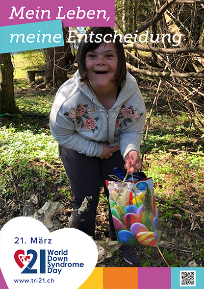 Plakataktion 2020 'Mein Leben, meine Entscheidung'