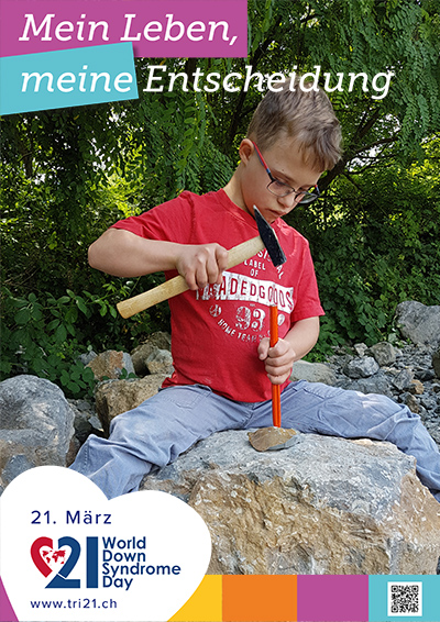 Plakataktion 2020 'Mein Leben, meine Entscheidung'