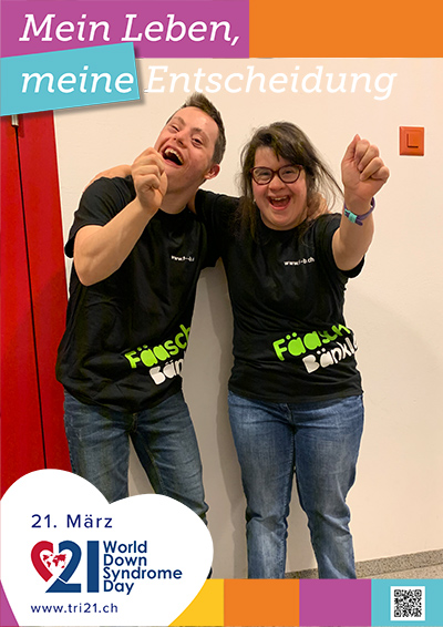 Plakataktion 2020 'Mein Leben, meine Entscheidung'