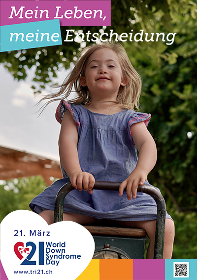 Plakataktion 2020 'Mein Leben, meine Entscheidung'