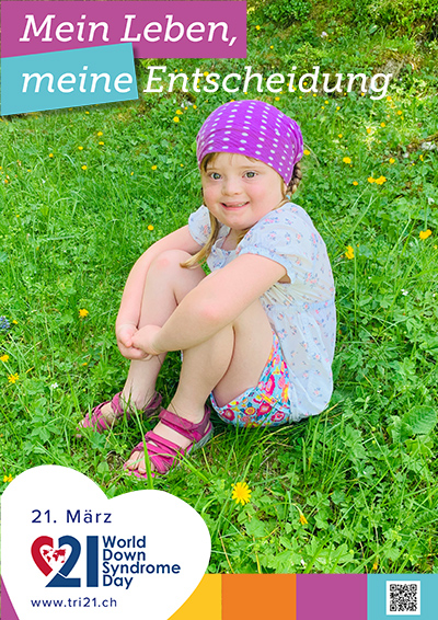 Plakataktion 2020 'Mein Leben, meine Entscheidung'