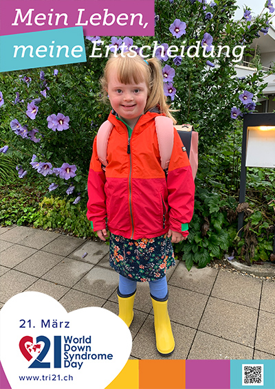 Plakataktion 2020 'Mein Leben, meine Entscheidung'