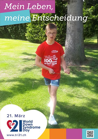 Plakataktion 2020 'Mein Leben, meine Entscheidung'