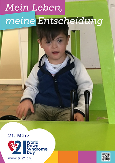 Plakataktion 2020 'Mein Leben, meine Entscheidung'