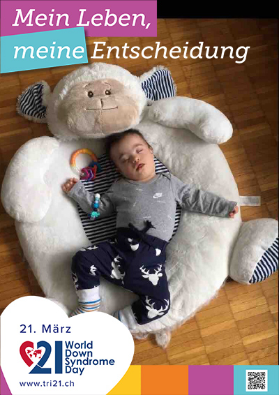 Plakataktion 2020 'Mein Leben, meine Entscheidung'