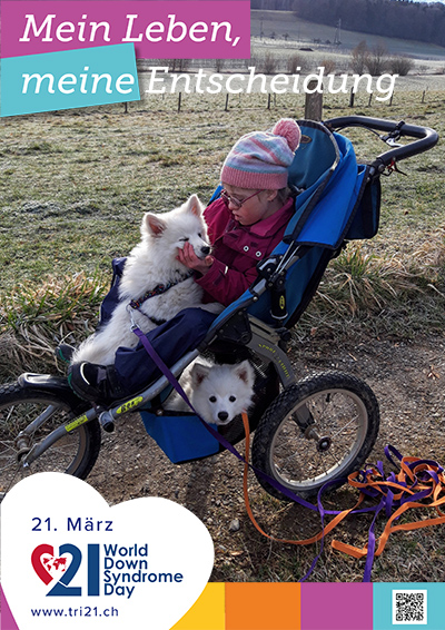 Plakataktion 2020 'Mein Leben, meine Entscheidung'