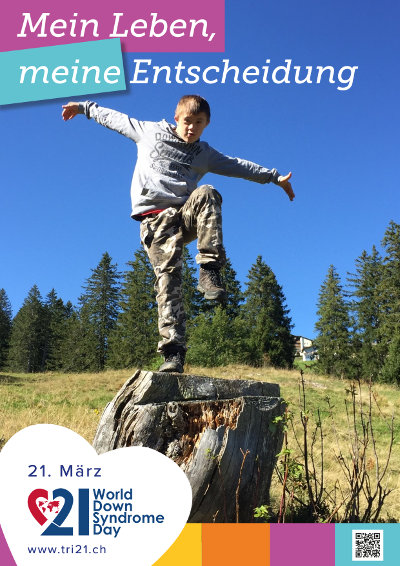 Plakataktion 2020 'Mein Leben, meine Entscheidung'