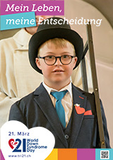 Poster zum Welt Down-Syndrom Tag 2020