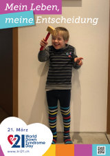 Poster zum Welt Down-Syndrom Tag 2020