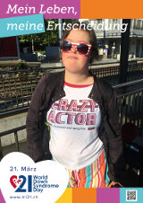 Poster zum Welt Down-Syndrom Tag 2020