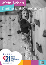 Poster zum Welt Down-Syndrom Tag 2020