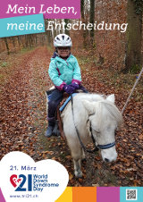 Poster zum Welt Down-Syndrom Tag 2020