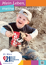 Poster zum Welt Down-Syndrom Tag 2020