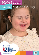 Poster zum Welt Down-Syndrom Tag 2020