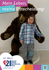 Poster zum Welt Down-Syndrom Tag 2020
