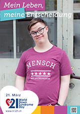 Poster zum Welt Down-Syndrom Tag 2020