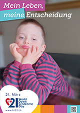 Poster zum Welt Down-Syndrom Tag 2020