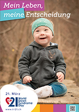 Poster zum Welt Down-Syndrom Tag 2020