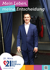 Poster zum Welt Down-Syndrom Tag 2020