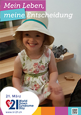 Poster zum Welt Down-Syndrom Tag 2020