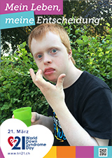 Poster zum Welt Down-Syndrom Tag 2020