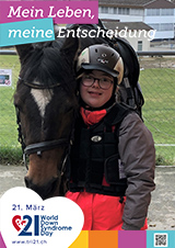 Poster zum Welt Down-Syndrom Tag 2020