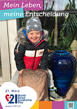 Poster zum Welt Down-Syndrom Tag 2020