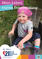 Poster zum Welt Down-Syndrom Tag 2020