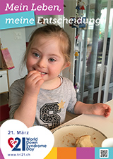 Poster zum Welt Down-Syndrom Tag 2020