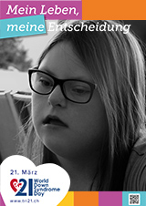 Poster zum Welt Down-Syndrom Tag 2020