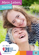 Poster zum Welt Down-Syndrom Tag 2020