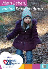 Poster zum Welt Down-Syndrom Tag 2020