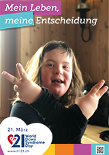 Poster zum Welt Down-Syndrom Tag 2020