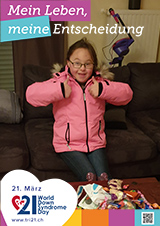 Poster zum Welt Down-Syndrom Tag 2020