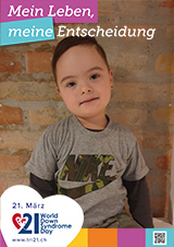 Poster zum Welt Down-Syndrom Tag 2020