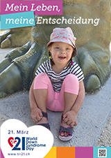 Poster zum Welt Down-Syndrom Tag 2020