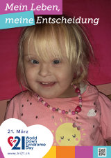 Poster zum Welt Down-Syndrom Tag 2020