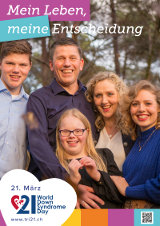 Poster zum Welt Down-Syndrom Tag 2020