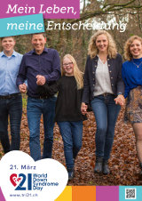 Poster zum Welt Down-Syndrom Tag 2020