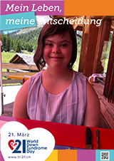 Poster zum Welt Down-Syndrom Tag 2020